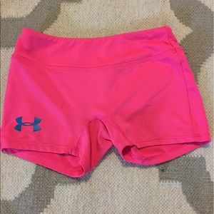 Under Armour Heat Gear fitted spandex shorts