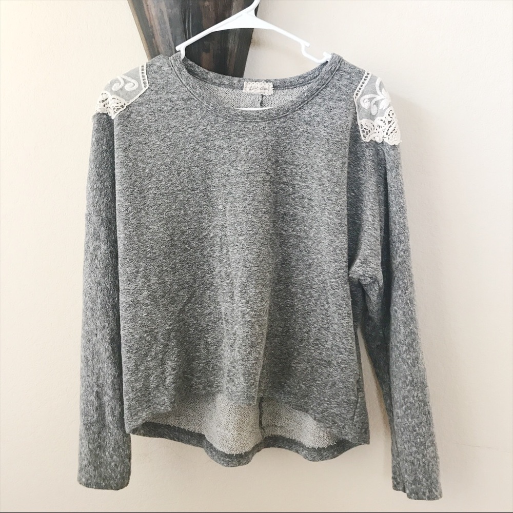 Lili's Closet + Anthropologie pullover sweater