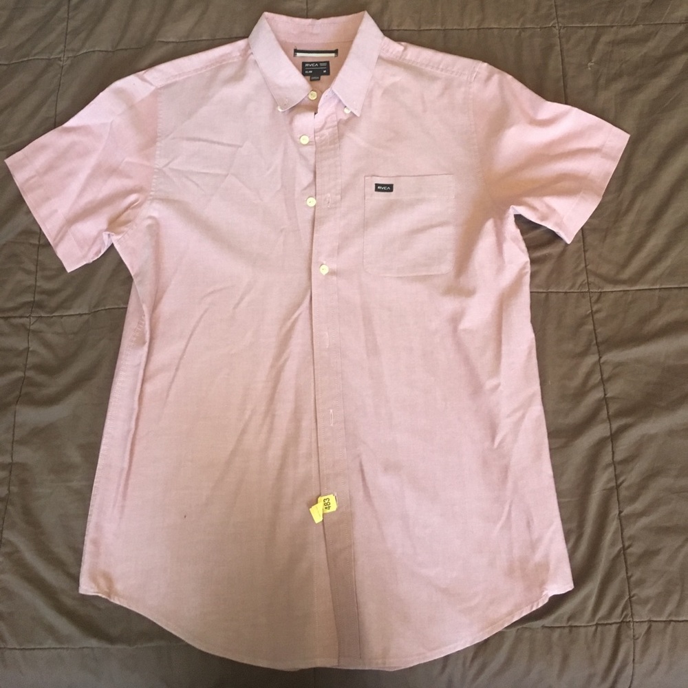 RVCA Casual Short Sleeve Button Down