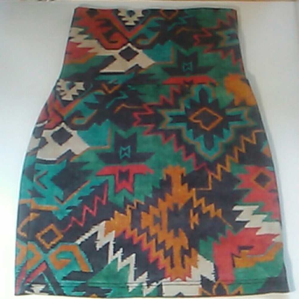 Tribal Summer Mini Skirt
