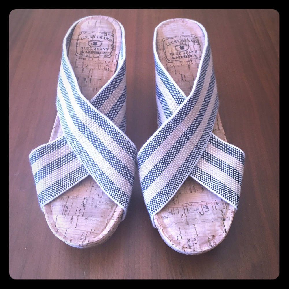 Lucky Brand Wedge Heels Size 8