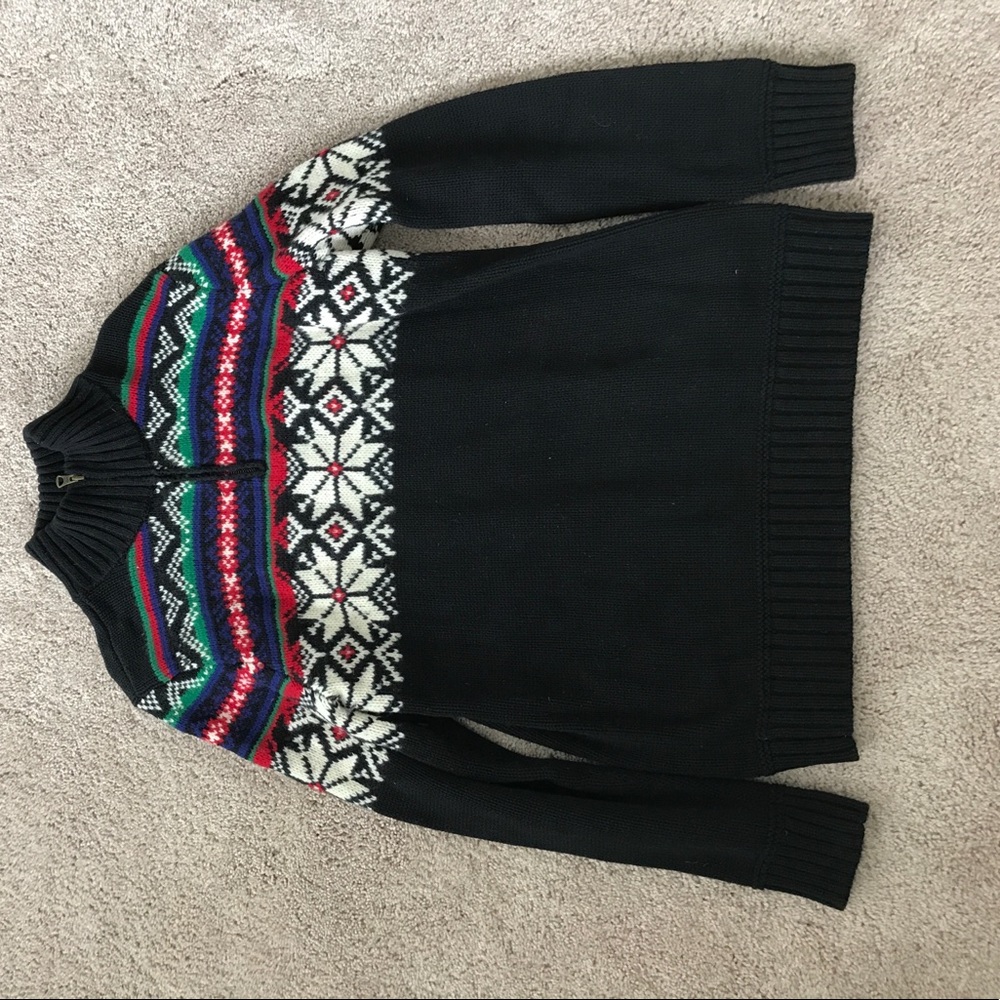 Vintage Kids Polo Sweater