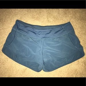 Lululemon Speed Short - Deep Blue