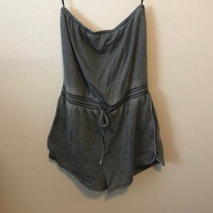 Forever 21 grey romper