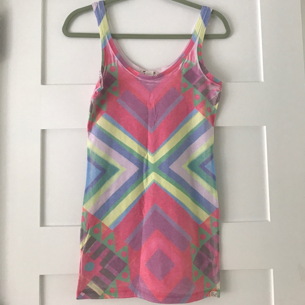 Billabong tribal body con dress