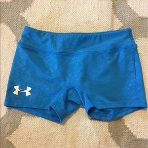 Under Armour Heat Gear fitted spandex shorts