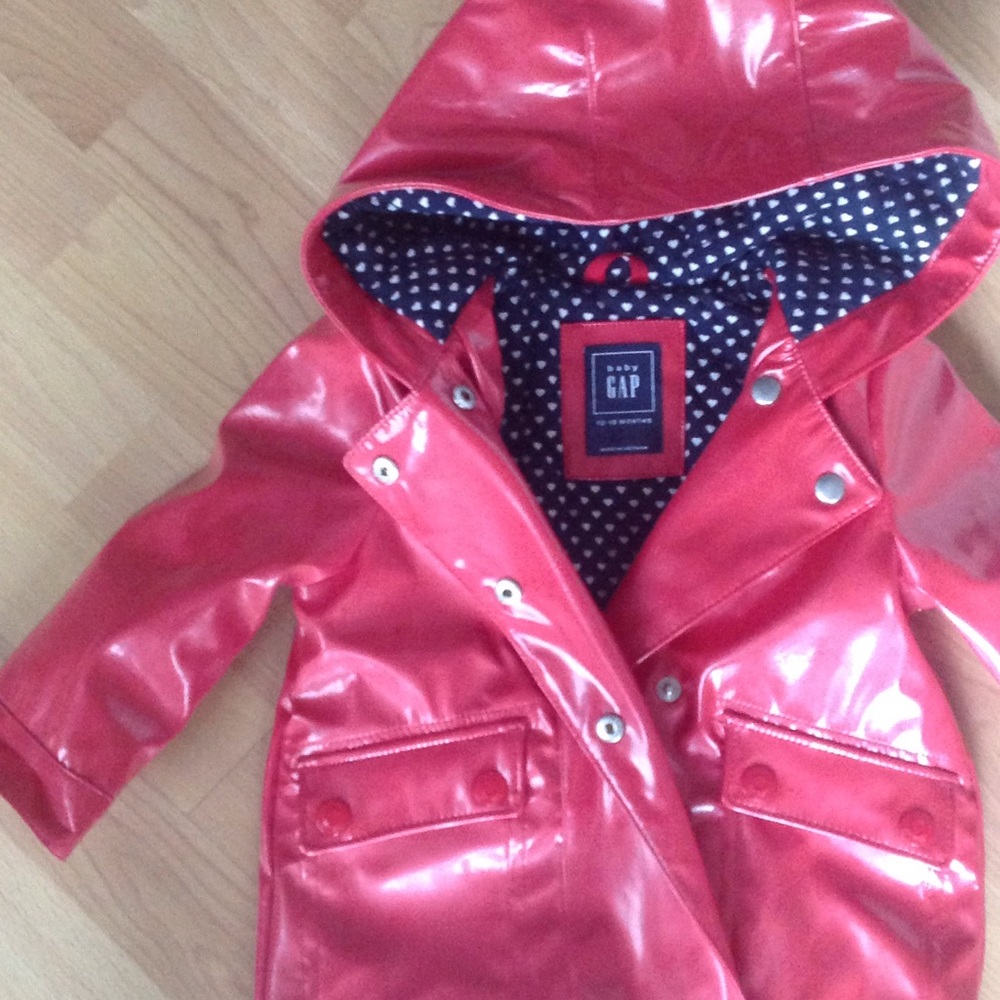 Gap Baby Girl Raincoat NWOT