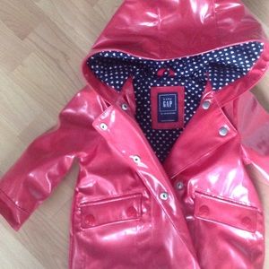 Gap Baby Girl Raincoat NWOT