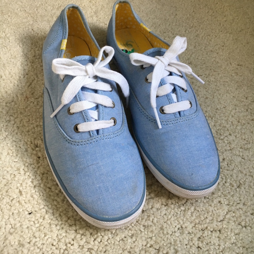 Light Blue Keds size 8