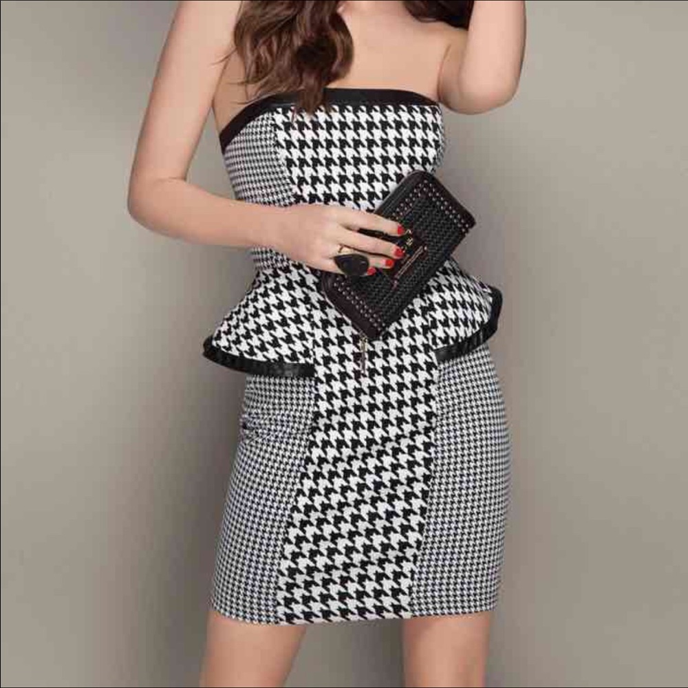 Bebe peplum dress