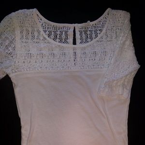 J. Crew lace top