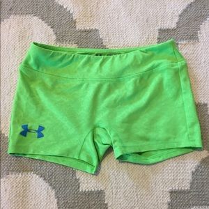 Under Armour Heat Gear fitted spandex shorts
