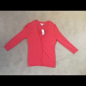 NY&C Women's Pink Cardigan Size Small