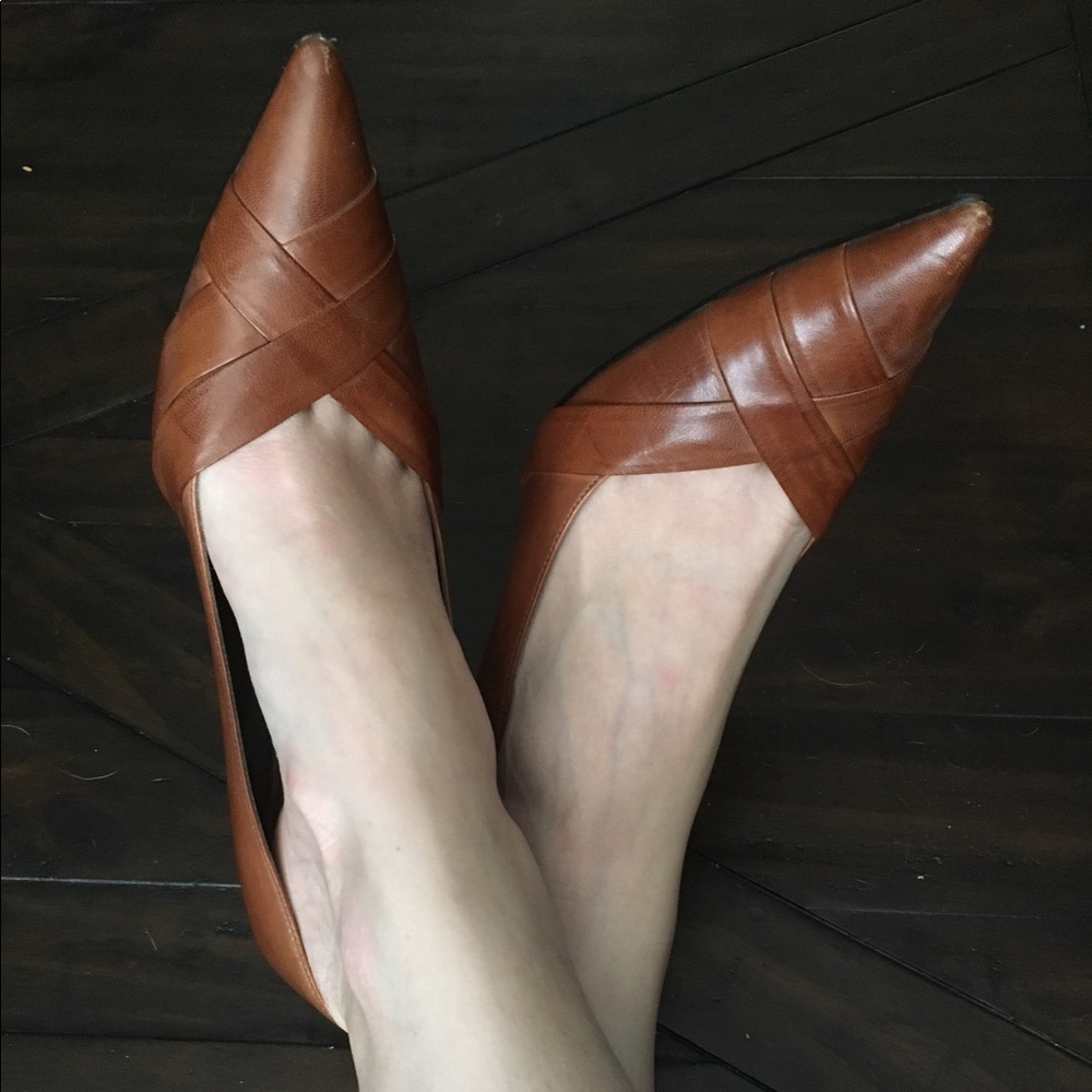 Brown Aldo Heels