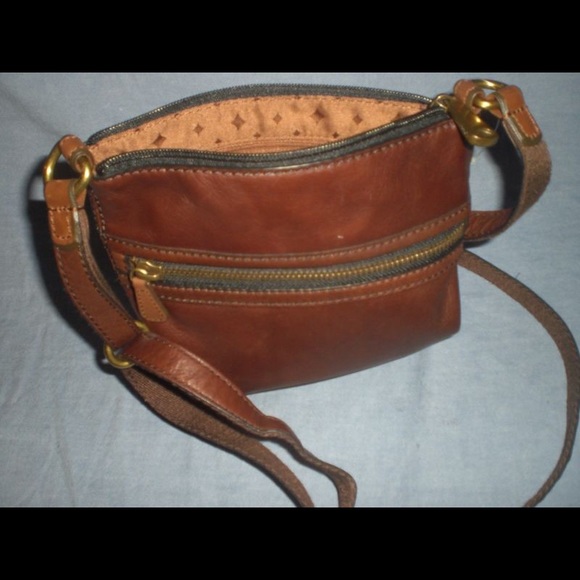 Brown fossil mini crossbody - Picture 2 of 4