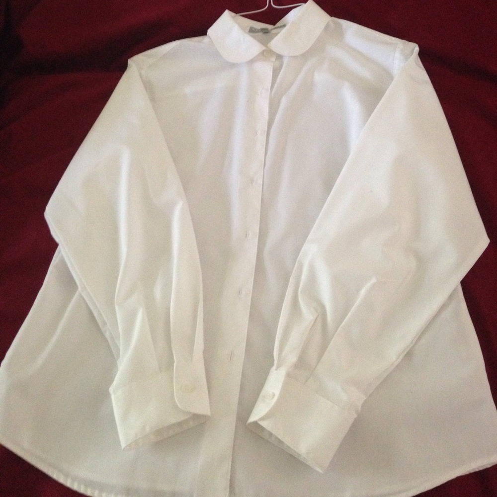 Foxcroft white blouse
