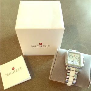 Michele Deco Stainless Steel 18mm Watch