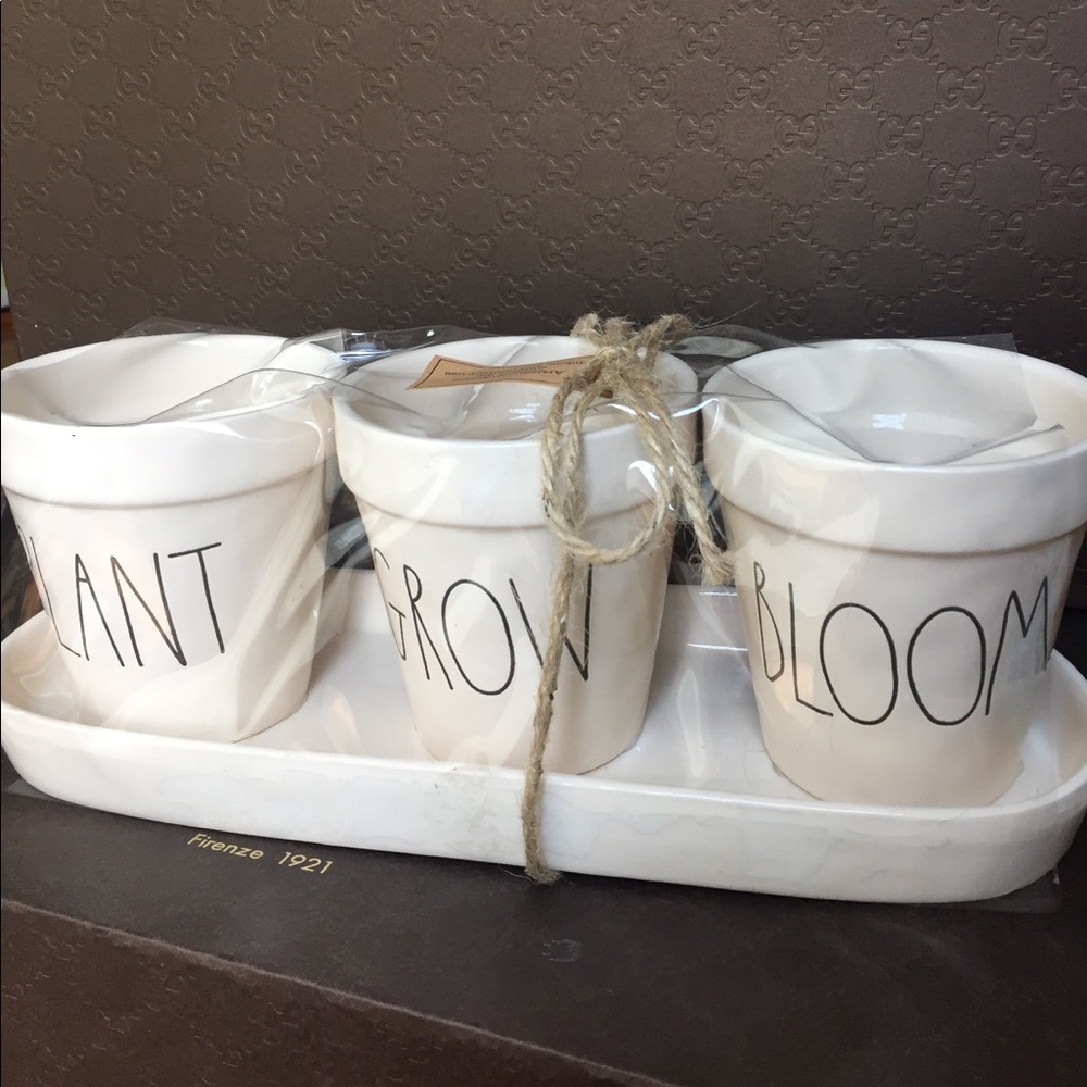 RAE DUNN plant holder