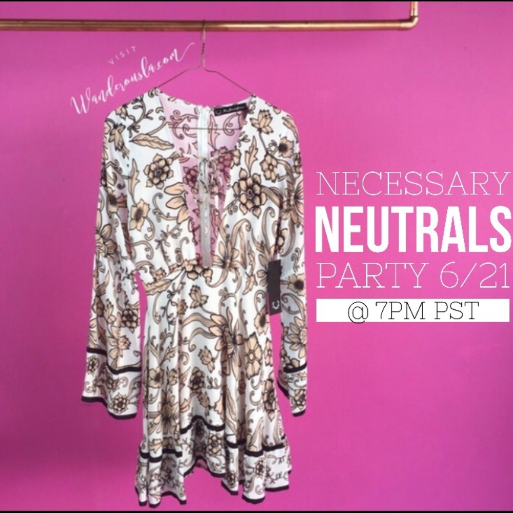 Necessary Neutrals Party, June 21st @ 7pm