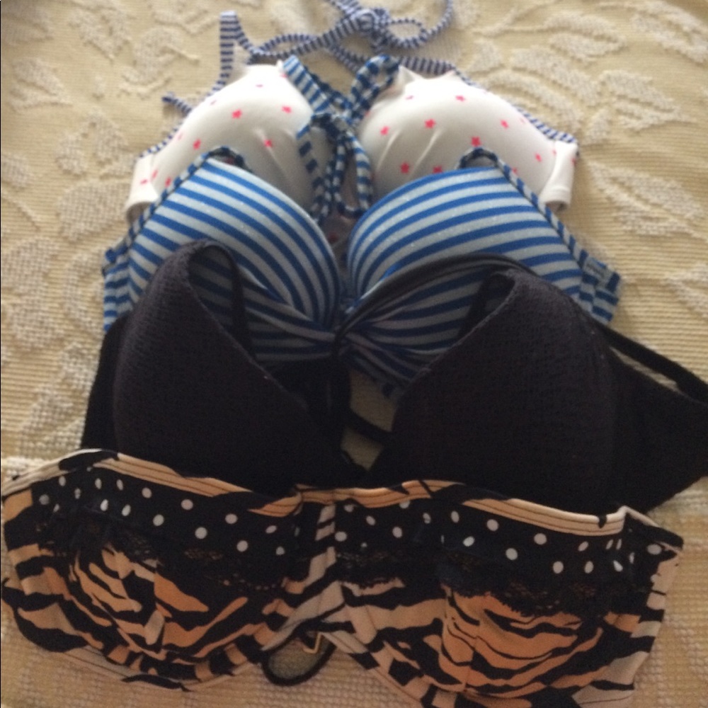 Bathing suit tops! Black one gifted!