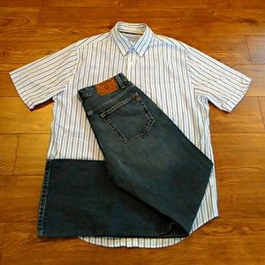 NWOT Eddie Bauer Boot Cut Jeans Mens Size 30 X 32