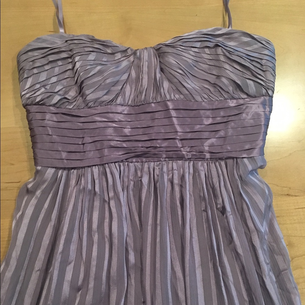 BGBG Purple Satin gown