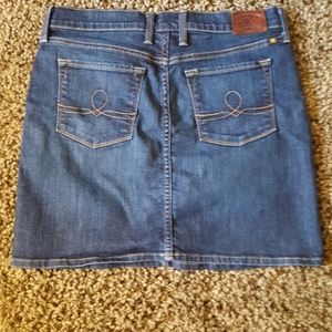 Lucky brand denim skirt