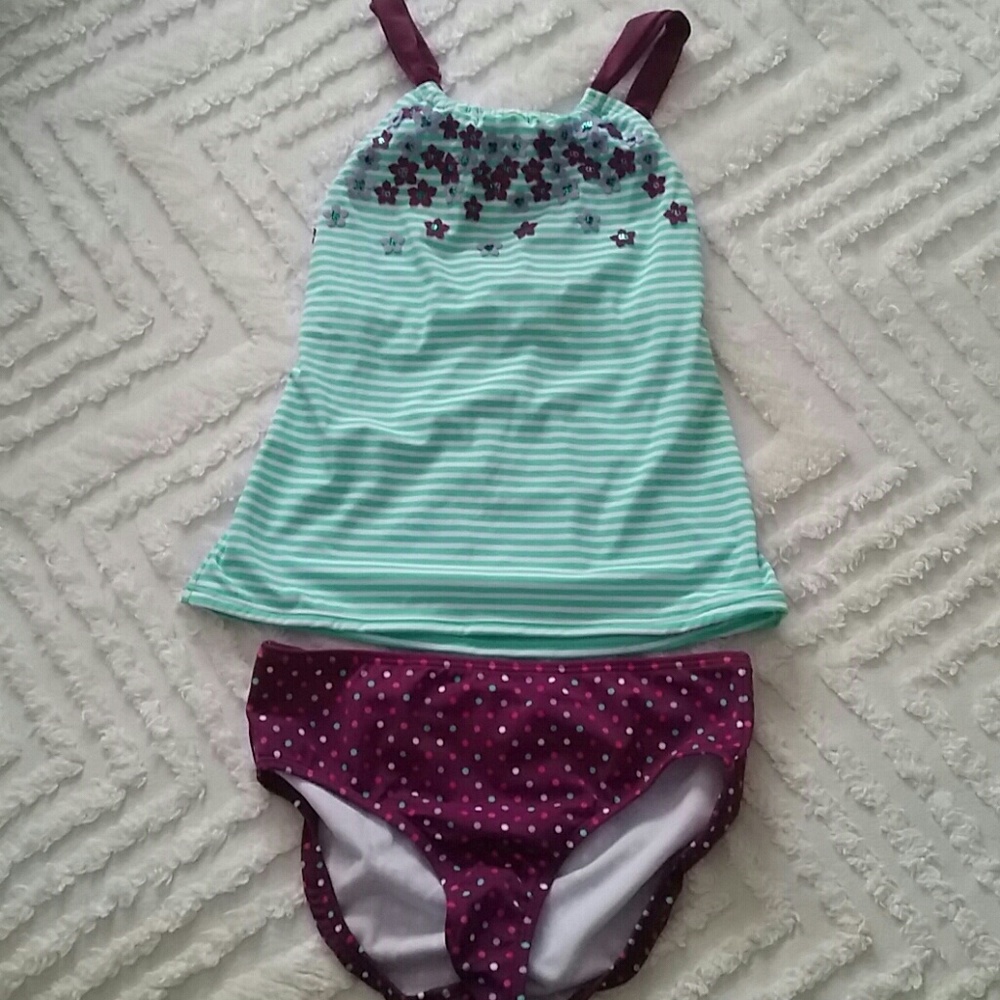 Lands End Tankini NWOT