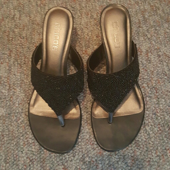 Chico�s Shoes Chicos Womens Sandals With A Small Heel