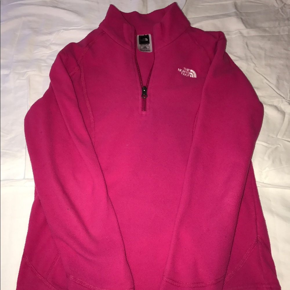 North Face fleece shirt