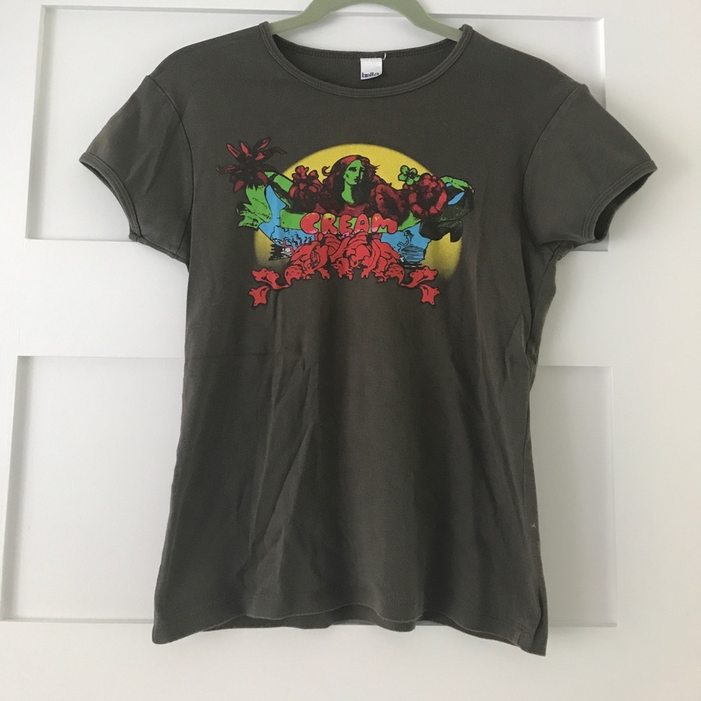 VINTAGE Cream shirt
