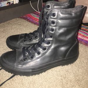 Converse rubber high top