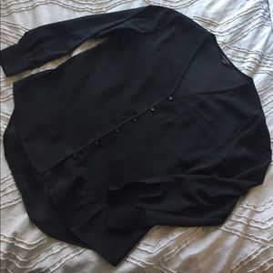 Black Rachel Zoe top