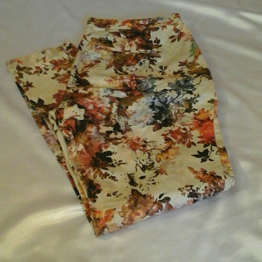 Floral slacks