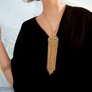 Stella & Dot Makena Necklace with Fringe