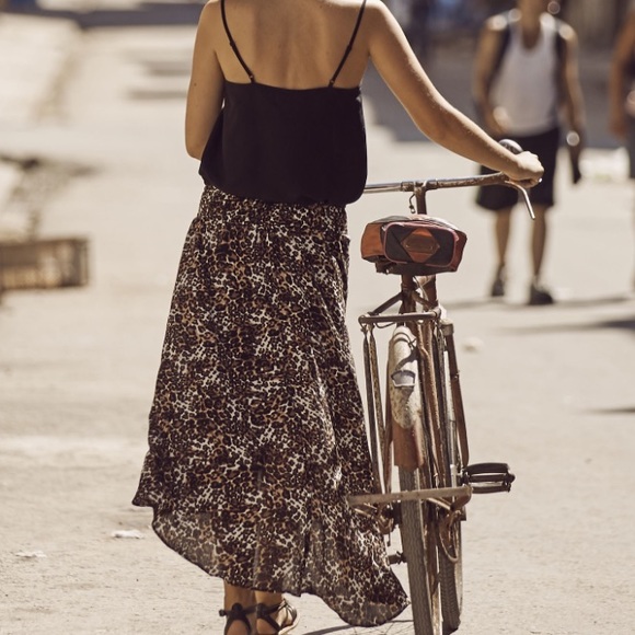 Auguste Little Lady Shirred Waist Skirt Wild Cat - Picture 4 of 8