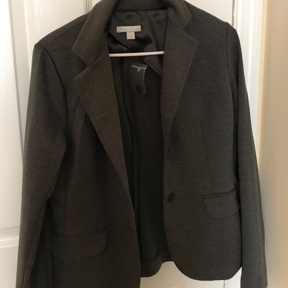 Dark Gray Blazer - image 1