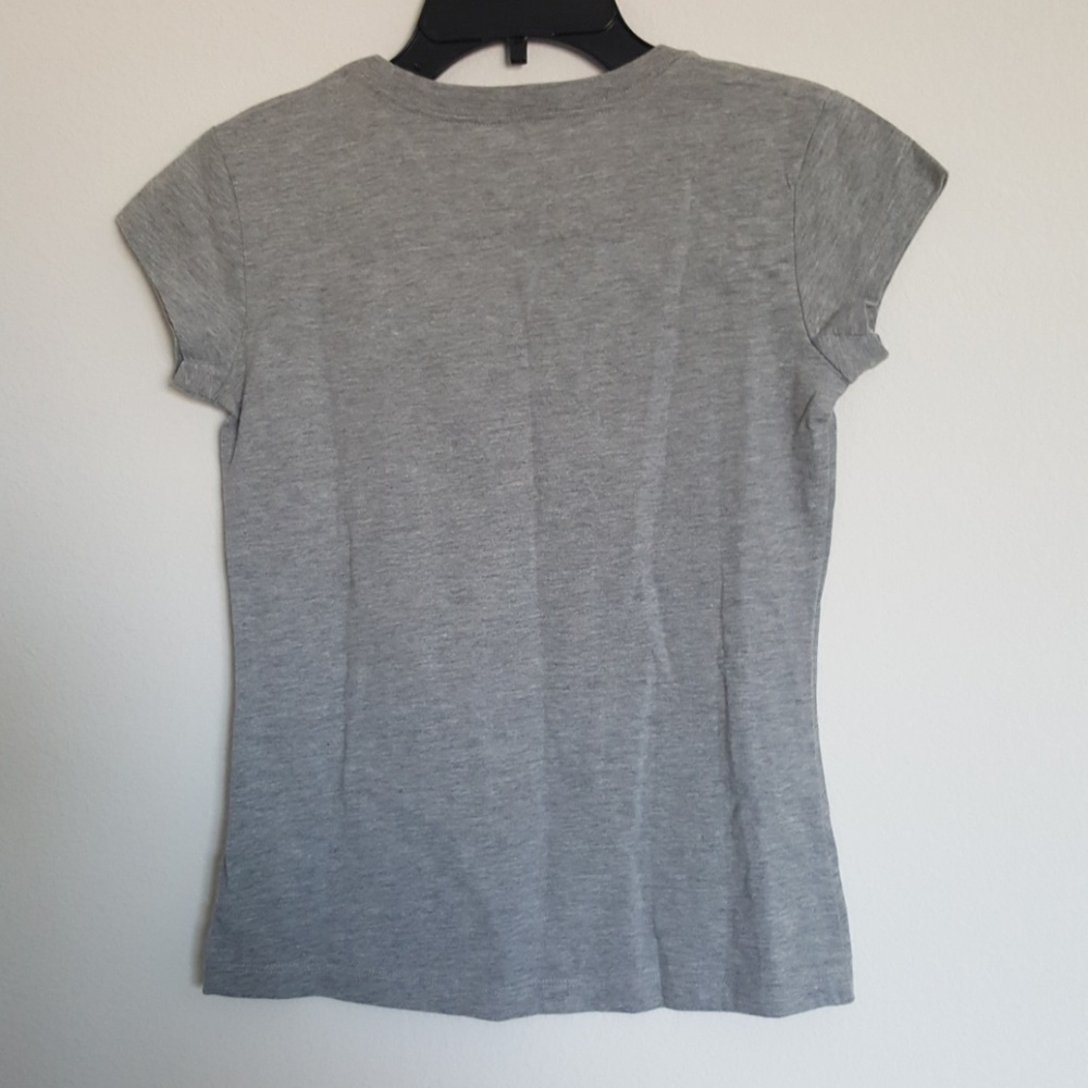 🔴 2 for $10   *NWT* CONVERSE Gray Tee Shirt - Picture 2 of 4