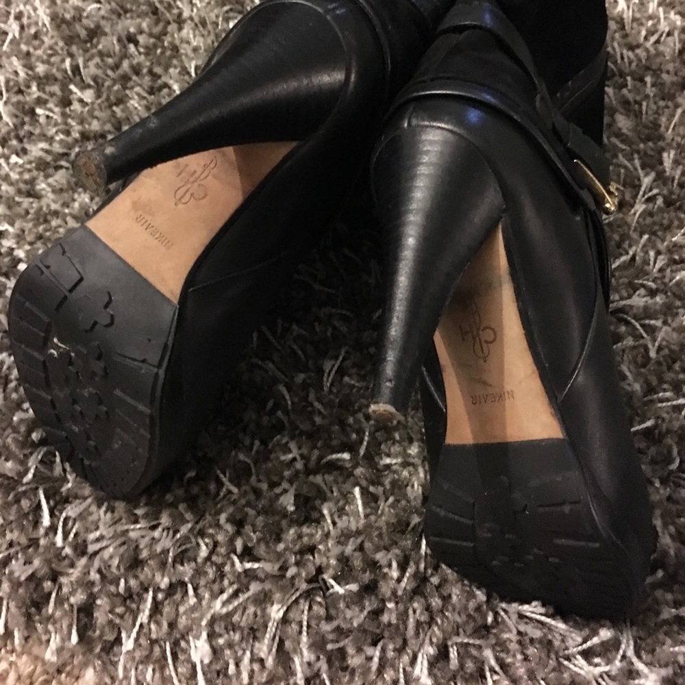Cole Haan Air Kennedy Buckle Boots - Picture 3 of 4