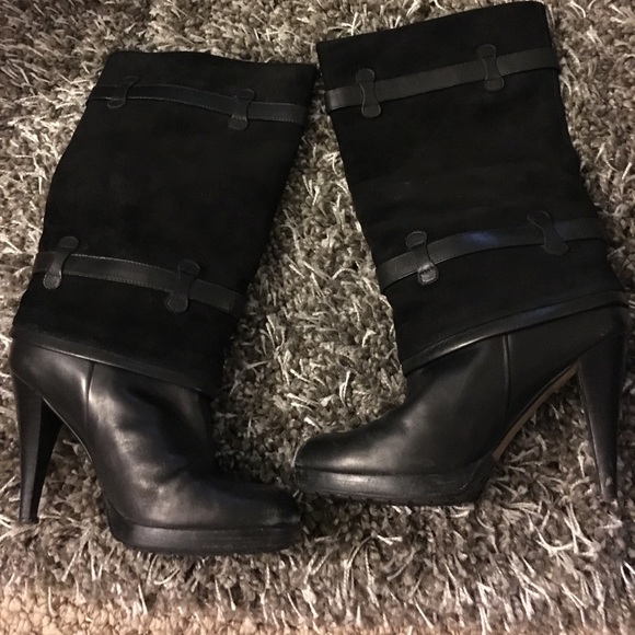 Cole Haan Air Kennedy Buckle Boots - Picture 2 of 4