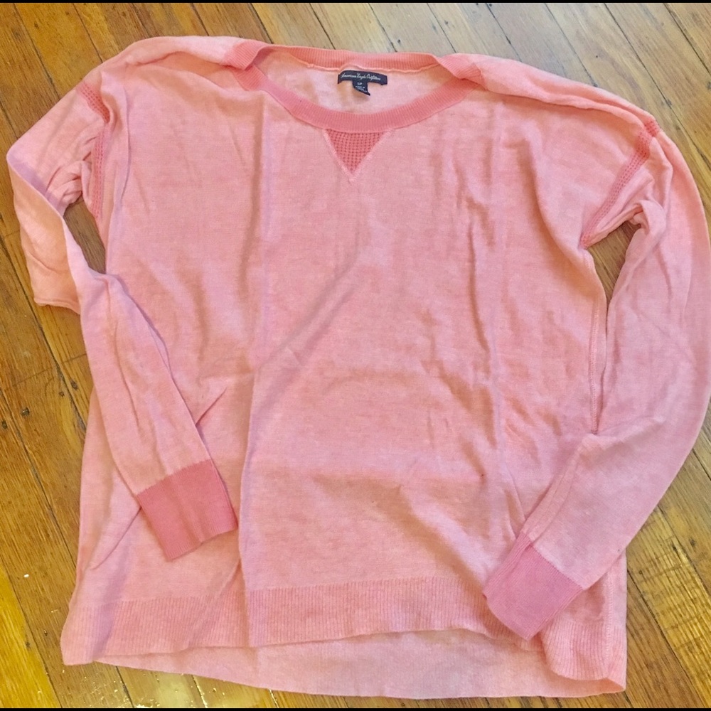 Pink sweater top