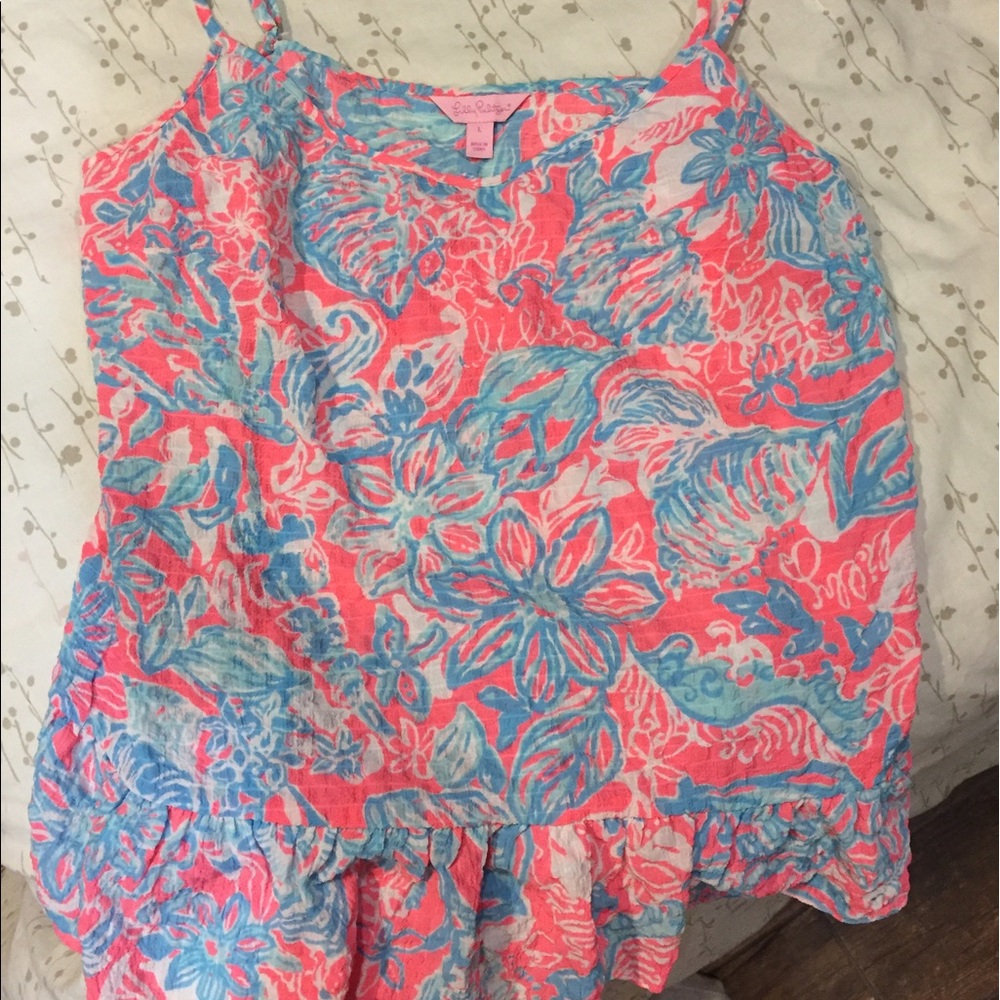Lilly peplum top