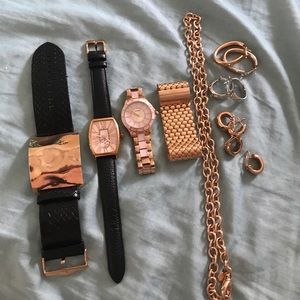 Bronzo Italia and Bronze Milor Italy Jewerly Lot