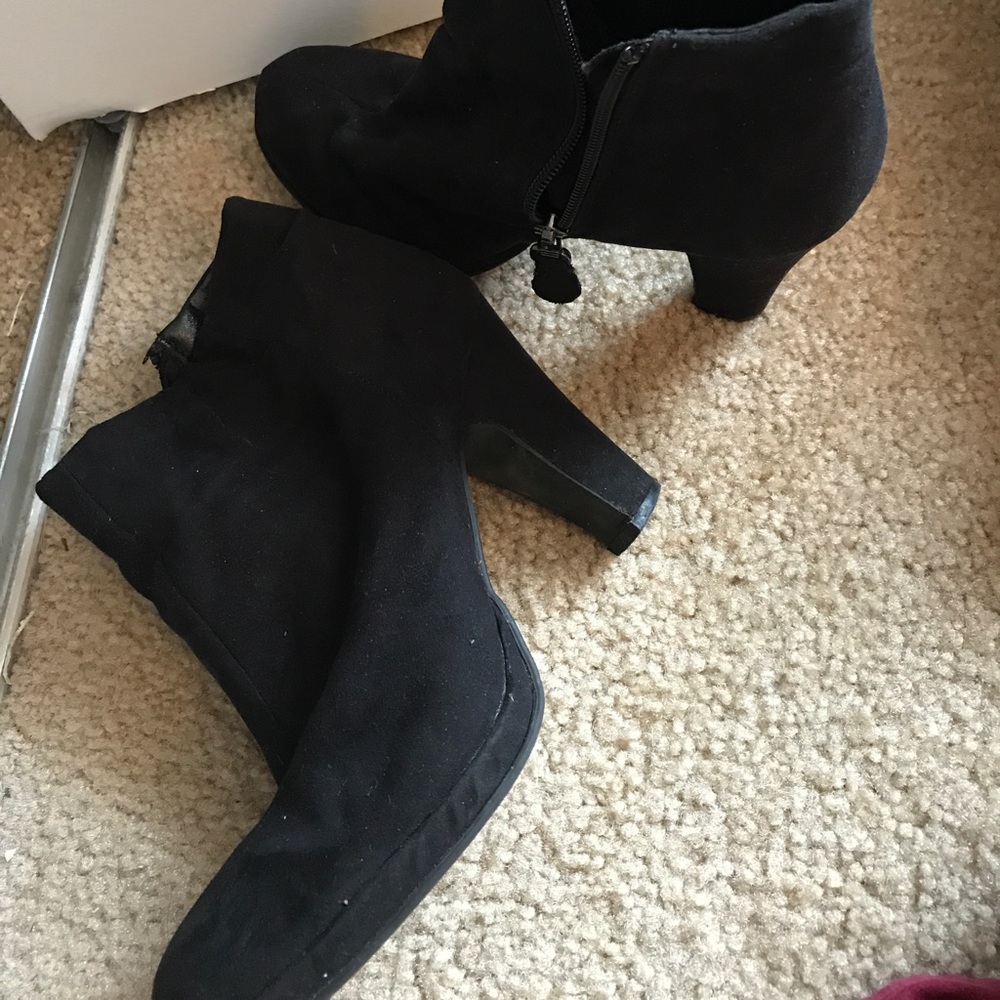 Black booties