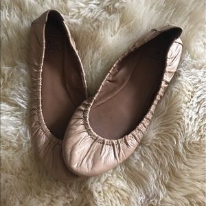 Lucky Brand Leather Ballet Flats Like New