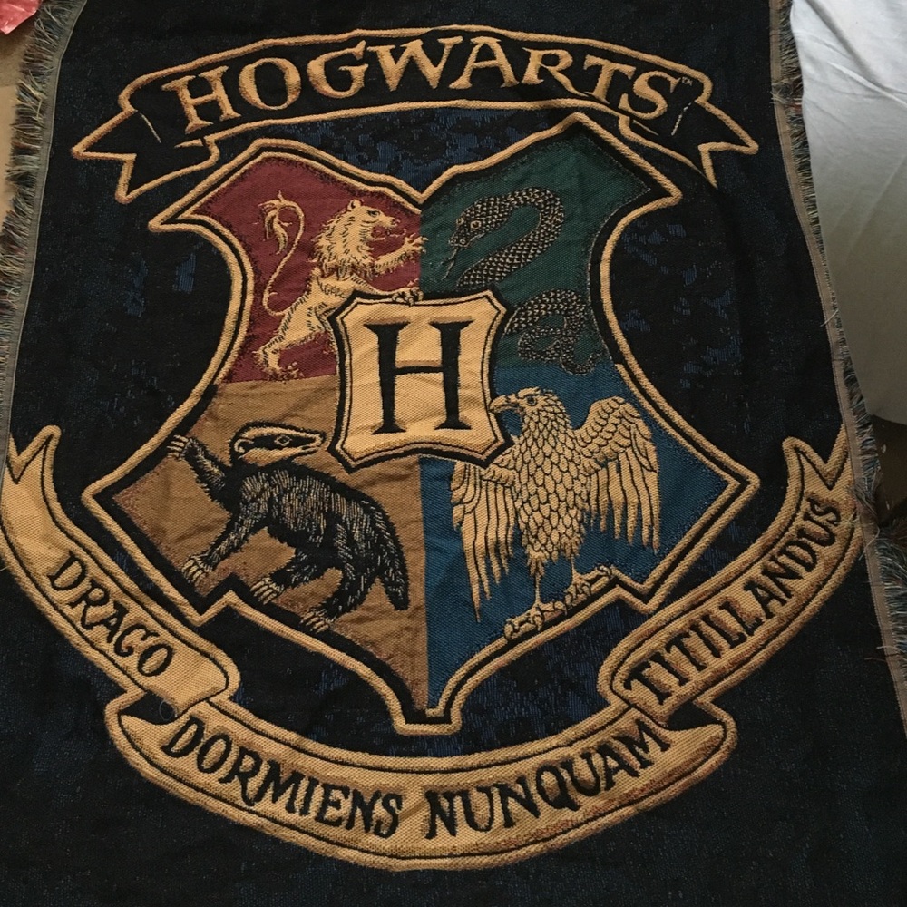 Harry Potter throw blanket