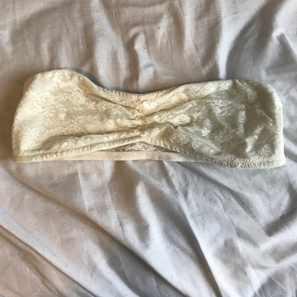 Victoria secrets white Lacey bandeau