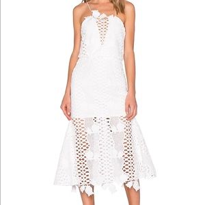 Alice MaCall white lace dress