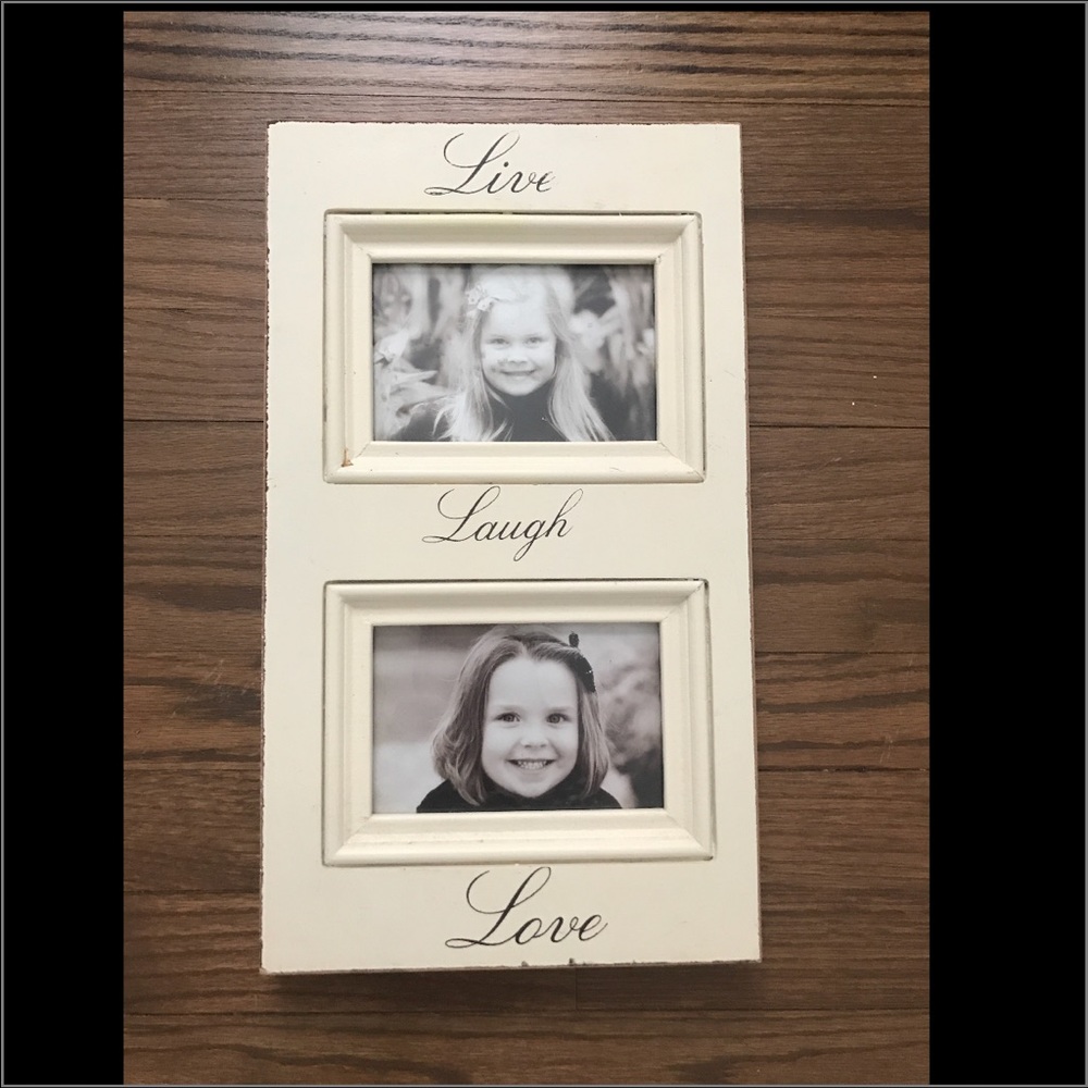 Picture frame ( for 2 pic 4x6)