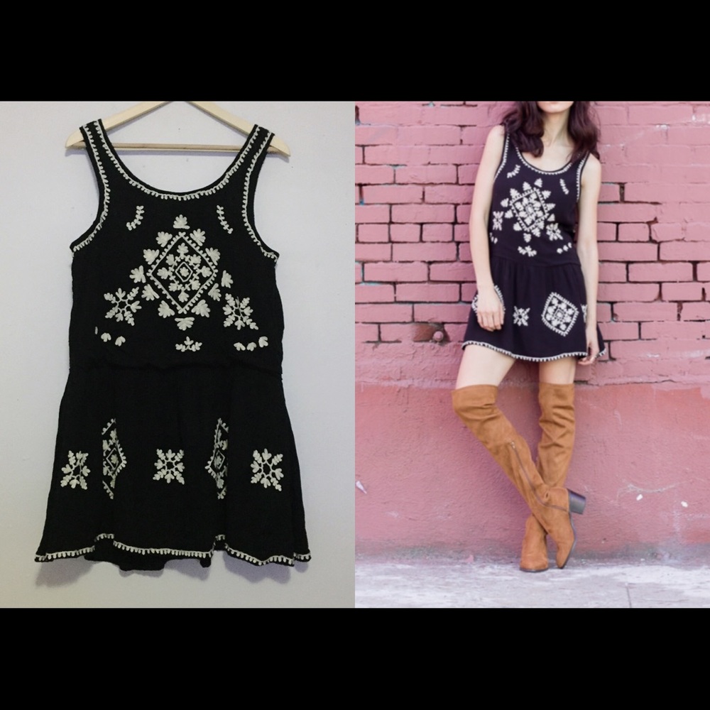 Mini Embroidery Dress